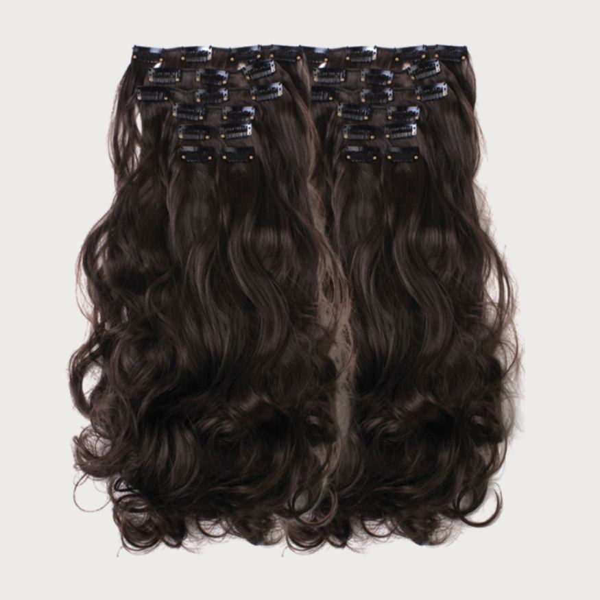 MADISON - Curly Clip in Hair Extensions (Luxury Japanese Fiber)